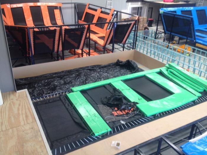 國外蹦床案例_大利亞蹦床案例實拍_立本蹦床