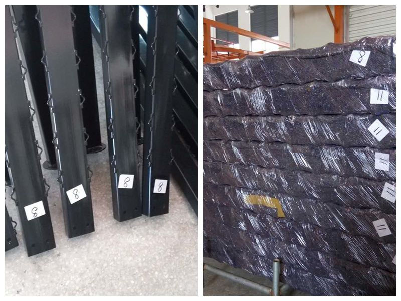 蹦床包裝實物圖