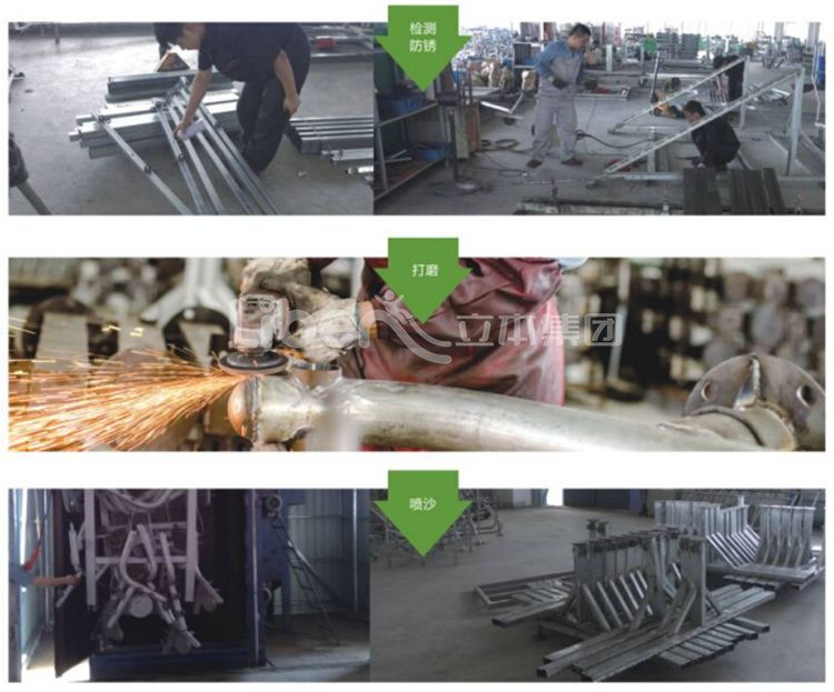 蹦床定制生產工藝流程-防銹處理