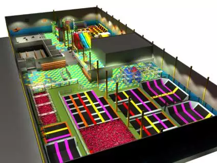 立本集團2017游博會蹦床新品