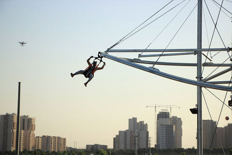 2018立本游樂(lè)新品-高空滑道滑索設(shè)備