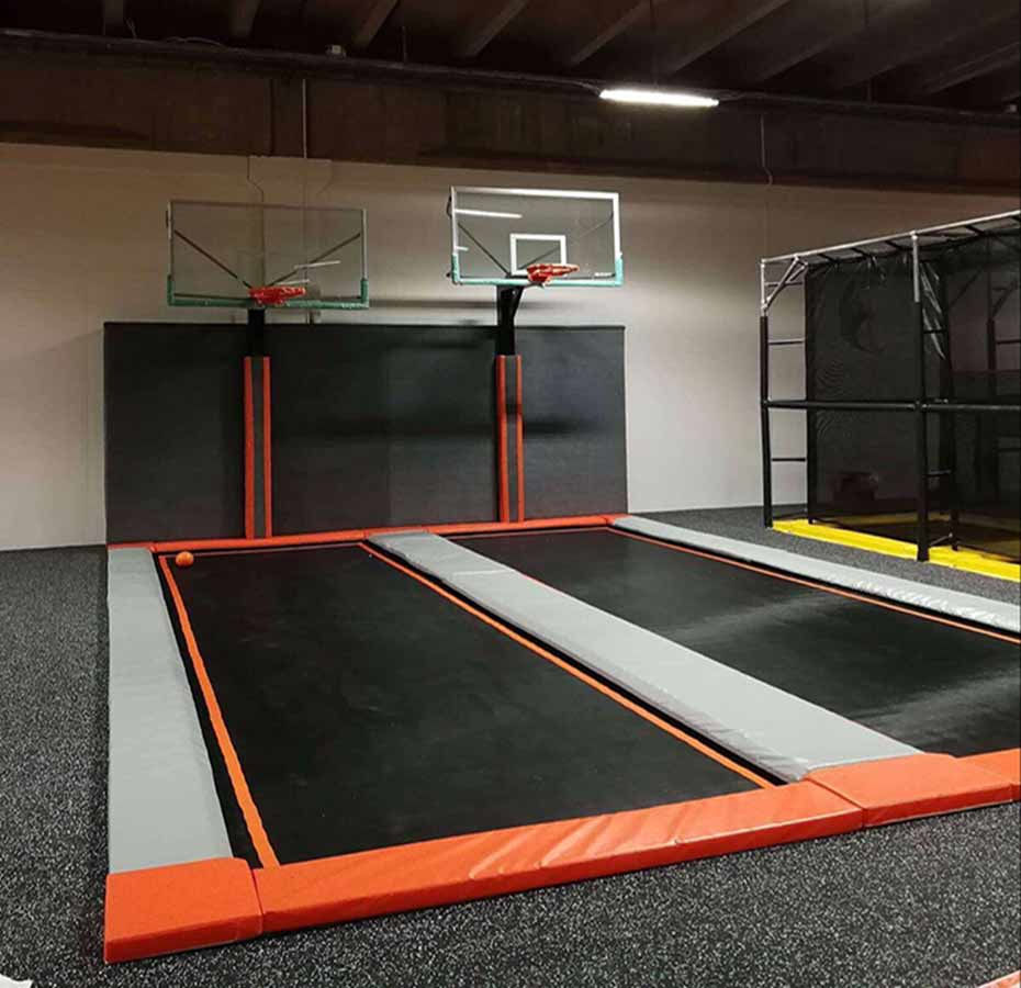 蹦床公園投資項目灌籃區