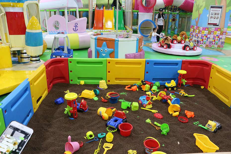 兒童樂園實物圖