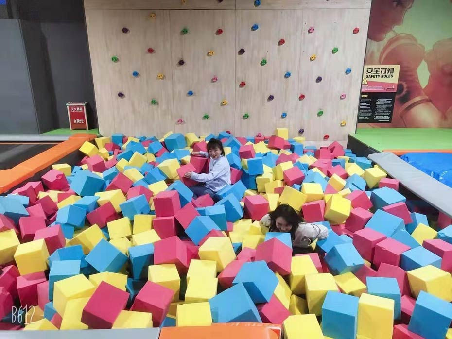 蹦床實(shí)物照片