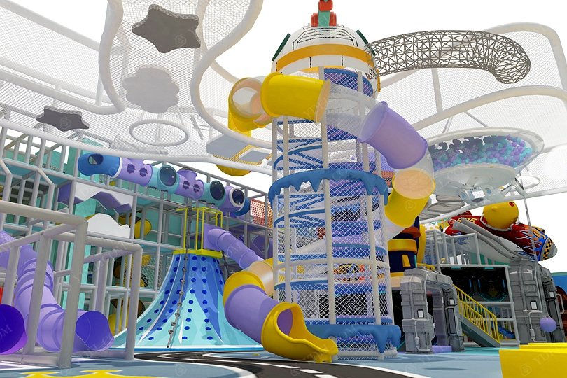 室內(nèi)淘氣堡