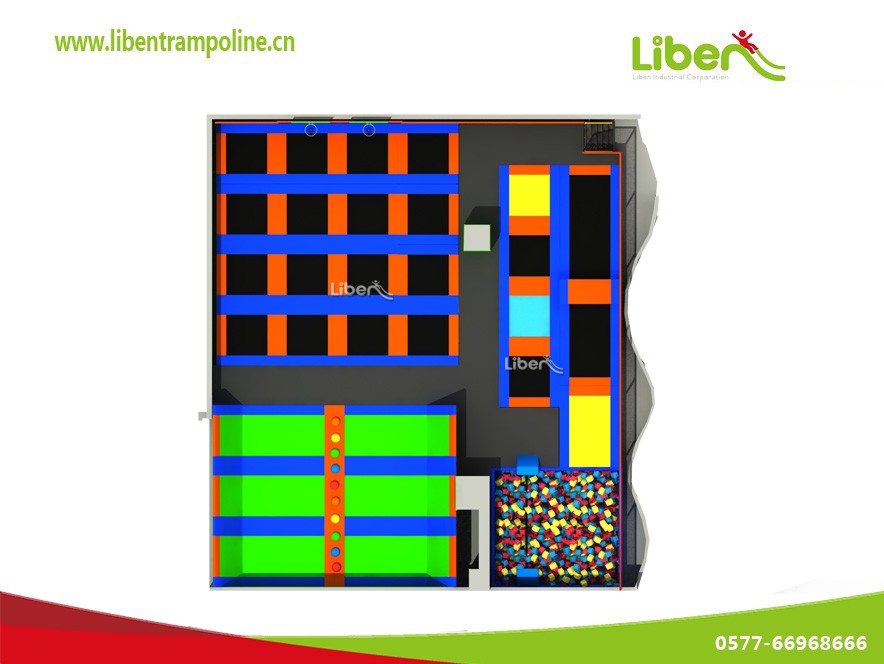 蹦床案例,室內蹦床,蹦床俱樂部,蹦床吧