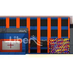 通過GS認證的兒童蜘蛛塔蹦床