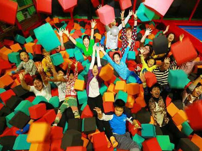 沈陽魔術貼蹦床，小孩子的全新娛樂天地