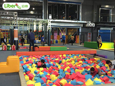 望京室內蹦床樂園有哪些項目？