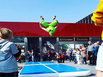 本溪前進(jìn)蹦床主題公園案例