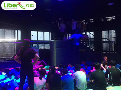 霧都重慶江北玩樂一條街的室內(nèi)兒童樂園